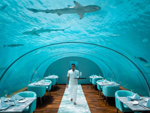 Ithaa Undersea Restaurant, Malediven