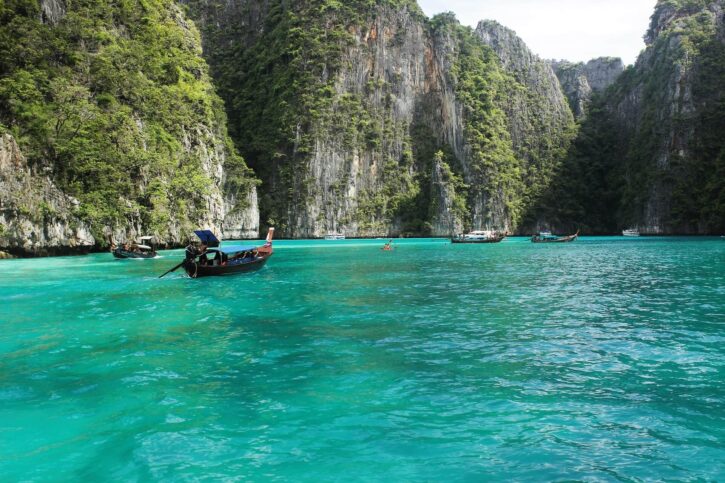 Das ruhige Paradies von Phi Phi Leh